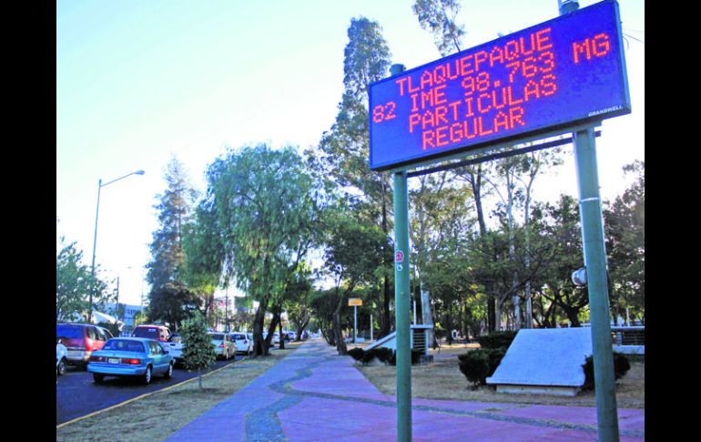 Las partículas suspendidas, hoy el principal contaminante en Guadalajara, contribuyen a las enfermedades de las vías respiratorias.  /