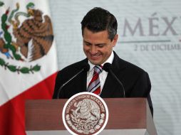 El presidente Enrique Peña Nieto sostiene un encuentro privado con los gobernadores. ARCHIVO  /