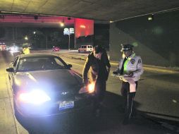 Las volantas en marcha. Los agentes de Vialidad trabajan ya las 24 horas del día en estos operativos, aunque organizados en tres turnos  /