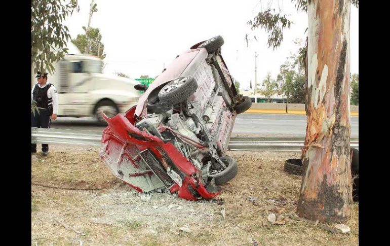 El excesop de velocidad propicia los accidentes. ARCHIVO  /