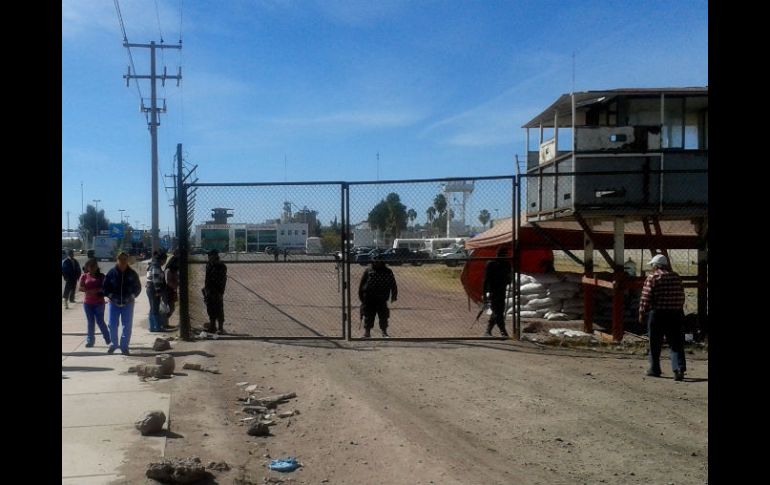 Este miércoles fueron suspendidas las visitas en el interior del Cereso. EL UNIVERSAL  /