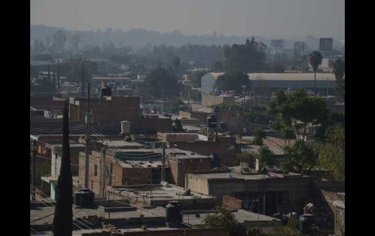 Las Pintas recibe contaminantes del resto de la ciudad, pues “es una de las salidas” naturales del aire metropolitano.  /