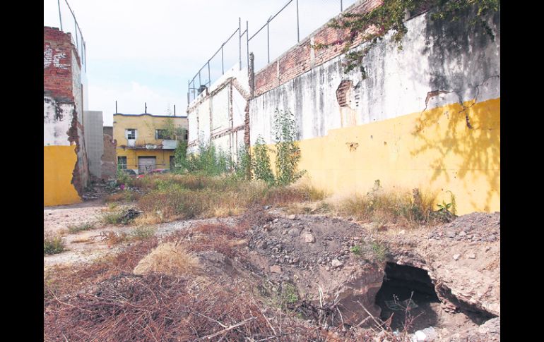 Predios. Los terrenos adquiridos por el Ayuntamiento tapatío en el entorno del Parque Morelos ahora sí tendrán utilidad.  /