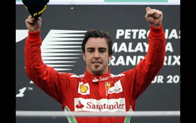 Fernando Alonso doble campeón mundial de Fórmula Uno. MEXSPORT  /