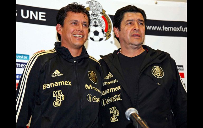 Salvador Reyes y Luis Fernando Tena armaron un equipo que hizo historia en el 2012. MEXSPORT  /