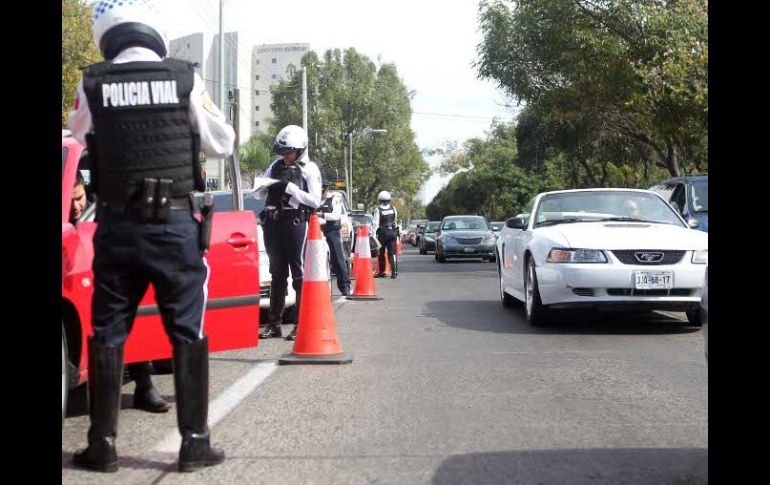 Las volantas de alcoholimetría continuarán operando las 24 horas del día, hasta el próximo 6 de enero.  /