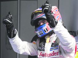 Button ganó en Australia y tuvo la “pole” en Bélgica, pero McLaren no hizo lo suficiente para ganar el título de Constructores. AFP  /