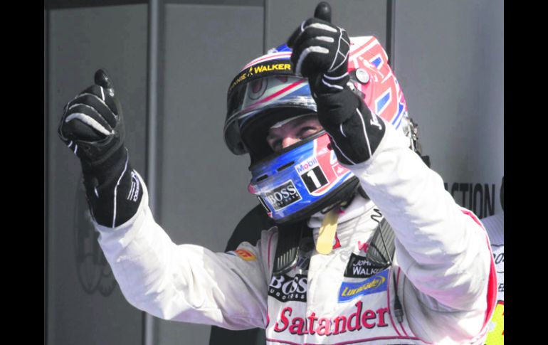 Button ganó en Australia y tuvo la “pole” en Bélgica, pero McLaren no hizo lo suficiente para ganar el título de Constructores. AFP  /