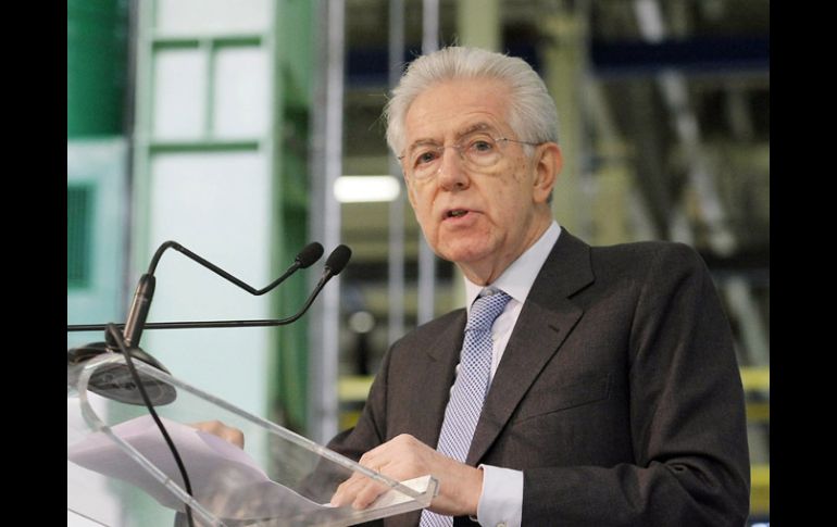 El primer ministro de Italia, Mario Monti, tiene previsto presentar su dimisión ante el presidente de la República. ARCHIVO  /