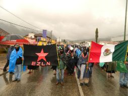 El Ejército Zapatista de Liberación Nacional se manifestó en el cambio de era maya para pronunciarse sobre el retorno del PRI. EFE  /