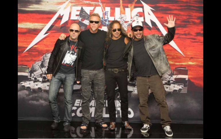 Según la banda Metallica, el próximo disco será una ''continuación de donde dejamos las cosas hace cuatro años''. ARCHIVO  /