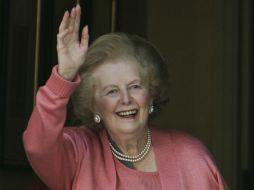 Thatcher es la única mujer que ha sido primera ministra en el Reino Unido. AP  /