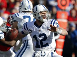 Andrew Luck lleva a los Potros a la post temporada en su primera campaña. AP  /