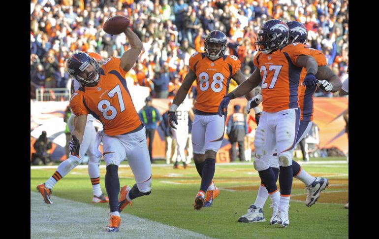 Los Broncos de Denver se convierten en un duro contendiente para llegar al Super Bowl. AP  /