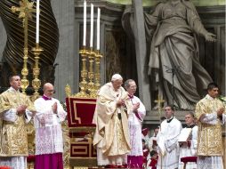 Hizo un llamado para conservar la paz y tener tiempo para Dios y para el prójimo. EFE  /