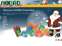 El sitio www.noradsanta.org, tiene más de un millón de apoyos en Facebook y más de 100 mil seguidores en Twitter. ESPECIAL  /