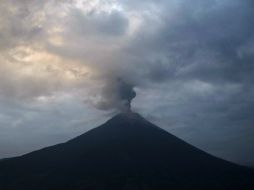 Su proceso eruptivo se incrementó el pasado 12 de diciembre. ARCHIVO  /