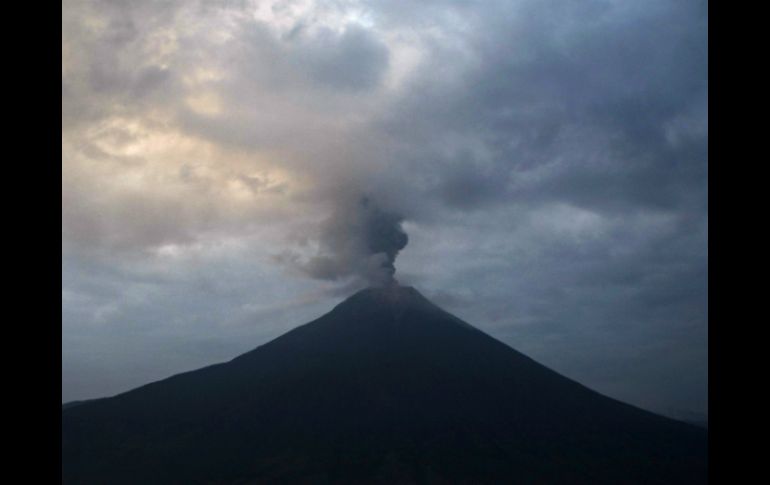 Su proceso eruptivo se incrementó el pasado 12 de diciembre. ARCHIVO  /