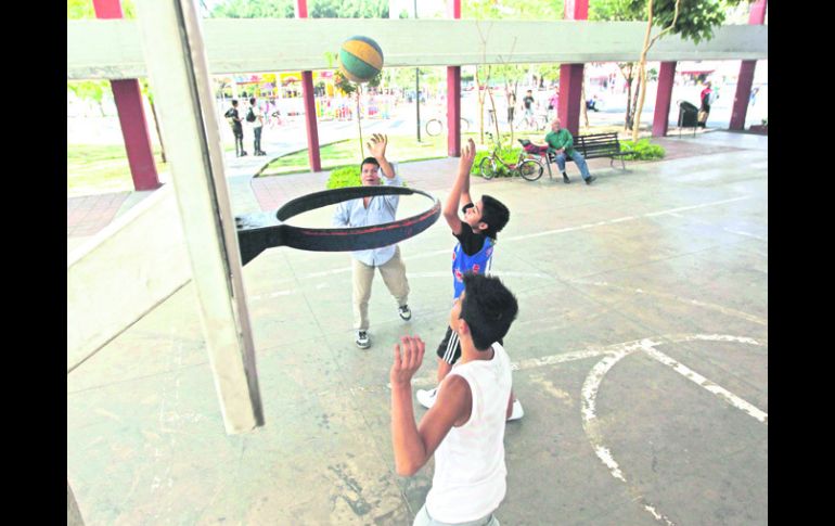 El Parque San Jacinto, en Guadalajara, fue donde inició en 2007 el Programa de Recuperación de Espacios Públicos.  /