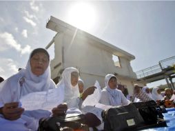 Las mayores conmemoraciones se realizaron en Indonesia, el país más afectado. EFE  /