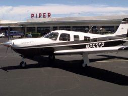 La avioneta tipo Piper era tripulada por dos hombres quienes despegaron del Aeropuerto Internacional de Puerto Vallarta. ARCHIVO  /