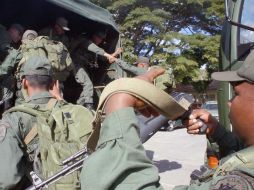 La Sedena, a través de su Vigésima Zona Militar, instaló retenes en la zona de Cerro de Ortega, municipio de Tecomán, Colima. ARCHIVO  /