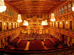 La bella música de los compositores inundarán la Sala Dorada del Musikverein en Viena. ESPECIAL  /