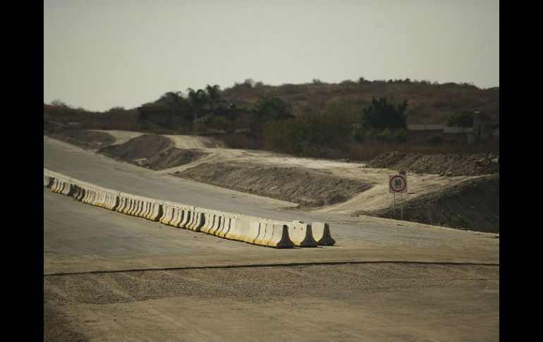 Las obras aún ofrecen imágenes sin asfalto  /