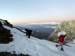 Los tres deportistas habían emprendido el viernes el último tramo de su escalada a la cumbre del Aconcagua. ARCHIVO  /