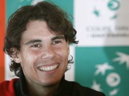 Rafael Nadal, quien no juega en Doha debido a un virus estomacal. ARCHIVO  /