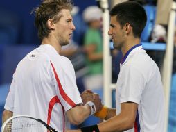 El incidente se produjo luego de imponerse al italiano Seppi en la Copa Hopman. AFP  /