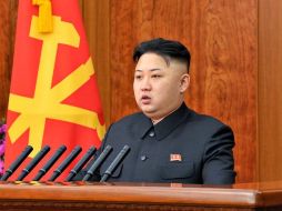 El líder norcoreano Kim Jong-Un en su mensaje de Año Nuevo. REUTERS  /