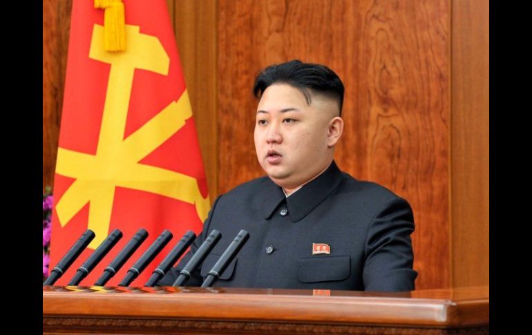 El líder norcoreano Kim Jong-Un en su mensaje de Año Nuevo. REUTERS  /