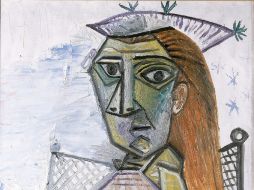 ''Femme assise dans un fauteuil'' que forma parte de la exposición ''El arte en guerra. Francia 1938-1947: de Picasso a Dubuffet''. EFE EFE /