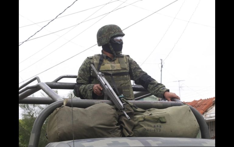 Elementos militares fueron agredidos cuando realizaban patrullajes. ARCHIVO  /