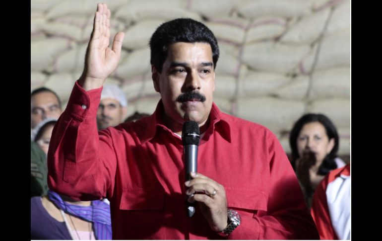 El vicepresidente de Venezuela, Nicolás Maduro, desmintió versiones sobre una supuesta lucha entre él y Diosdado Cabello. VENEZUELA  /