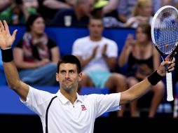 El número uno del mundo, el serbio Novak Djokovic, ganó al alemán Tommy  Haas. AFP AFP /