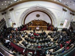 Si Chávez no puede asumir el poder sería sustituido por el presidente de la asamblea. EFE /