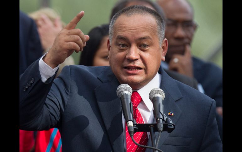 Diosdado Cabello fue elegido de nuevo como el titular de la Asamblea Nacional con el respaldo de los 97 diputados del PSUV. EFE /