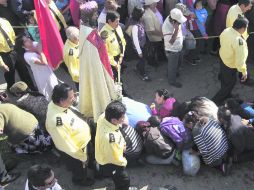 DE FIESTA. Las figuras de los Reyes Magos recorren las calles de Cajititlán, en Tlajomulco de Zúñiga. EL INFORMADOR /