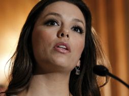 Eva Longoria fungirá como maestra de ceremonias. AP /