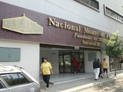 Esta baja de la tasa de interés no repercutirá en la valuación que se hace de la prenda en garantía, asegura el Monte de Piedad. ARCHIVO /