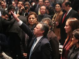 Medina Mora rinde protesta como embajador en la Unión Americana. NTX /