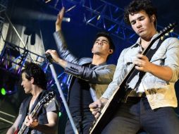 En octubre de 2010, los Jonas Brothers ya estuvieron en Guadalajara con su gira Live In Concert''. ARCHIVO /