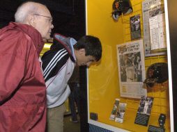 Imagen de archivo del museo en Cooperstown donde se aprecia el récord impuesto por Barry Bonds en cuadrangulares. AP /