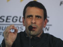 Henrique Capriles perdió las elecciones contra Chávez el pasado 7 de octubre. EFE /