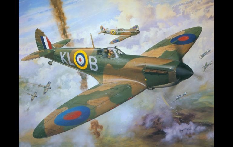 El Supermarine Spitfire fue el gran héroe de la Batalla de Inglaterra. ARCHIVO /