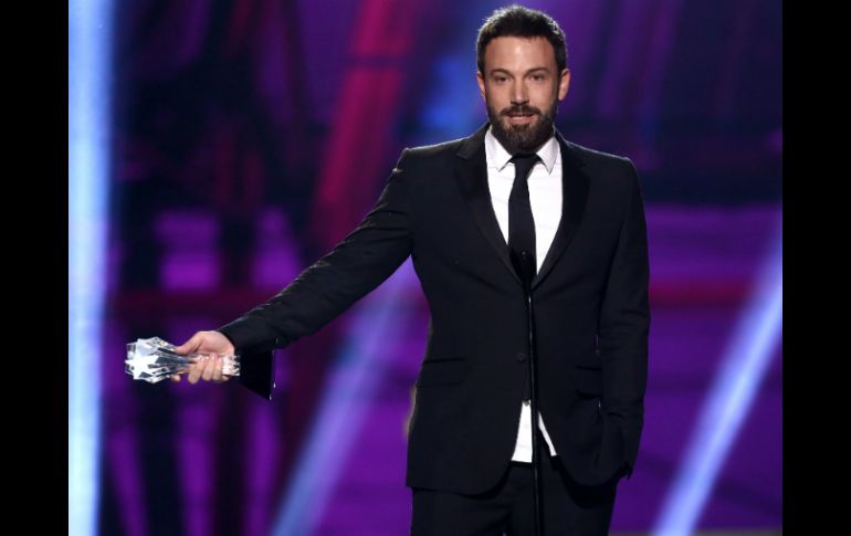 Aunque en los Oscar su nombre no figuró, Affleck se alzó con dos Critcs por su película ''Argo''. AP /