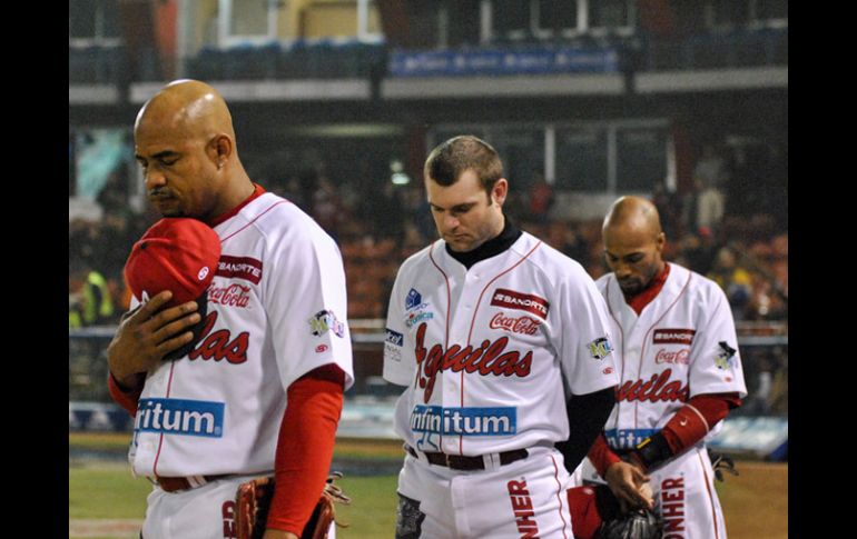 Los jugadores del Águila de Mexicali espera ser los representates de México en la Serie del Caribe. ESPECIAL /