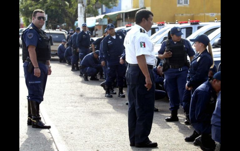 Hace unos días, el jefe de policía de Tlaquepaque, Héctor Córdoba Bermúdez respaldó a sus elementos. ARCHIVO /